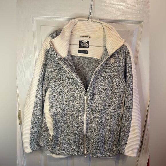 Women’s North Face zippered hoodie sz L - Picture 5 of 6